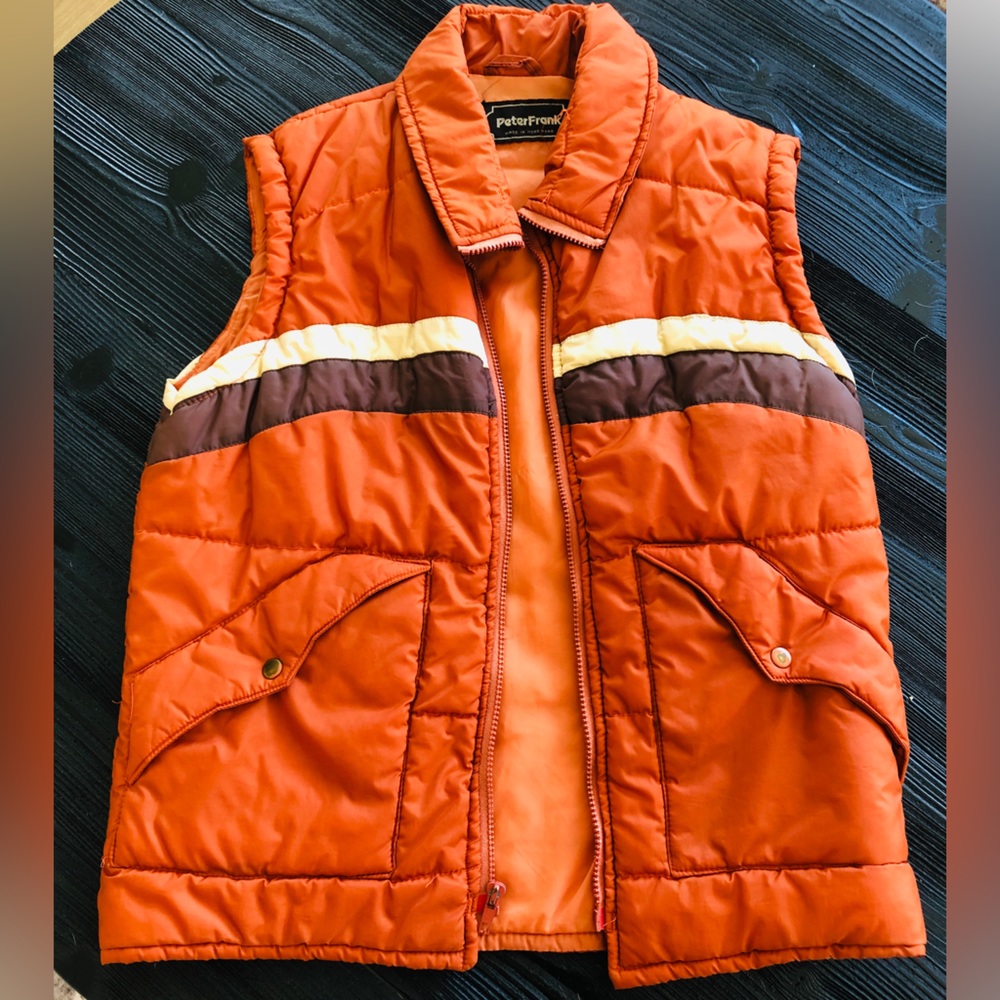 Vintage 70’s Peter Frank Puff Vest | sz: MED